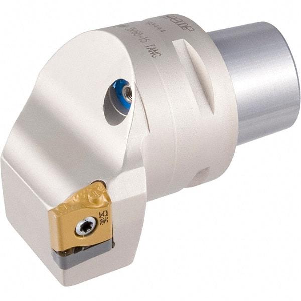 Iscar - Right Hand Cut, Size C5, LNMX Insert Compatiblity, External Modular Turning & Profiling Cutting Unit Head - 35mm Ctr to Cutting Edge, 60mm Head Length, Through Coolant, Series Heliturn - USA Tool & Supply
