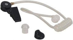 Motorola - One Wire Surveillance, In-Line & Push to Talk Microphone Surveillance Earpiece with Microphone - Black, Use with Motorola CLS/RM/RDX/DTR/DLR Radios - USA Tool & Supply