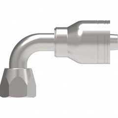Eaton - Hydraulic Hose Fittings & Couplings Type: Female JIC Swivel, 90 Degree Elbow Hose Diameter: 3/4 (Inch) - USA Tool & Supply