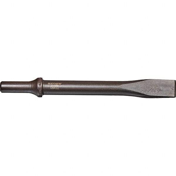 Mayhew - 3/4" Head Width, 7-1/2" OAL, Cold Chisel - Round Drive, Round Shank, Steel - USA Tool & Supply