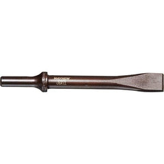 Mayhew - 1" Head Width, 8" OAL, Cold Chisel - Round Drive, Round Shank, Steel - USA Tool & Supply