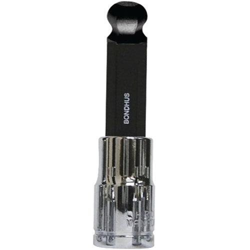 3/8 X2 BALL BIT W/3/8 DR SOCKET - USA Tool & Supply