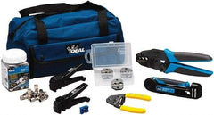 Ideal - Compression & Crimp Kit - For Use with Compression Connectors, Crimp Connectors - USA Tool & Supply