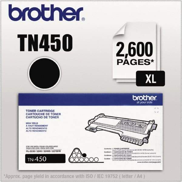 Brother - Black Toner Cartridge - Use with Brother DCP-7055, 7055W, 7060D, 7065DN, HL-2220, 2230, 2240, 2240D, 2270DW, 2275DW, 2280DW, intelliFAX-2840, 2940, MFC-7240, 7360N, 7365DN, 7460DN, 7860DW - USA Tool & Supply