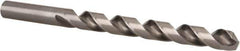 Hertel - 3/8" 135° Cobalt Jobber Drill - Bright Finish, Spiral Flute, 5" OAL, Split Point - USA Tool & Supply
