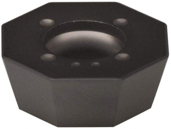 Walter - ODMW060508 A27 Grade WKP25S Carbide Milling Insert - TiCN/Al2O3 Finish, 0.2189" Thick, 0.8mm Corner Radius - USA Tool & Supply