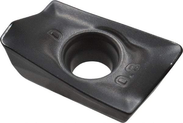 Walter - ADMT120408 D56 Grade WKP25S Carbide Milling Insert - TiCN/Al2O3 Finish, 0.1874" Thick, 0.8mm Corner Radius - USA Tool & Supply