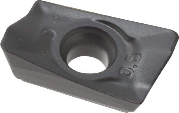 Walter - ADGT1204 D56 Grade WKP35S Carbide Milling Insert - TiCN/Al2O3 Finish, 0.1874" Thick, 1.2mm Corner Radius - USA Tool & Supply