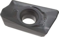 Walter - ADGT1204 D56 Grade WKP35S Carbide Milling Insert - TiCN/Al2O3 Finish, 0.1874" Thick, 1.2mm Corner Radius - USA Tool & Supply