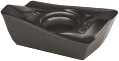 Walter - ADMT160608 G56 Grade WKP35S Carbide Milling Insert - TiCN/Al2O3 Finish, 0.2421" Thick, 0.8mm Corner Radius - USA Tool & Supply