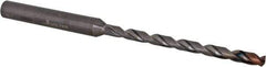 Walter-Titex - 9/64", 140° Point, Spiral Flute, Solid Carbide Taper Length Drill Bit - Double Point Finish, 54mm Flute Length, 92mm OAL, Series A6589DPP - USA Tool & Supply