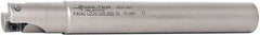 Walter - 1" Cut Diam, 15mm Max Depth of Cut, 1" Shank Diam, 9.87" OAL, Indexable Square Shoulder End Mill - AD.T 1606.. Inserts, Cylindrical Shank, 90° Lead Angle - USA Tool & Supply