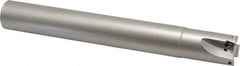 Walter - 1" Cut Diam, 8mm Max Depth of Cut, 1" Shank Diam, 8" OAL, Indexable Square Shoulder End Mill - AD.T 0803.. Inserts, Cylindrical Shank, 90° Lead Angle - USA Tool & Supply