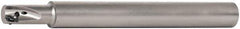 Walter - 13mm Cut Diam, 8mm Max Depth of Cut, 5/8" Shank Diam, 6-1/4" OAL, Indexable Square Shoulder End Mill - AD.T 0803.. Inserts, Cylindrical Shank, 90° Lead Angle - USA Tool & Supply