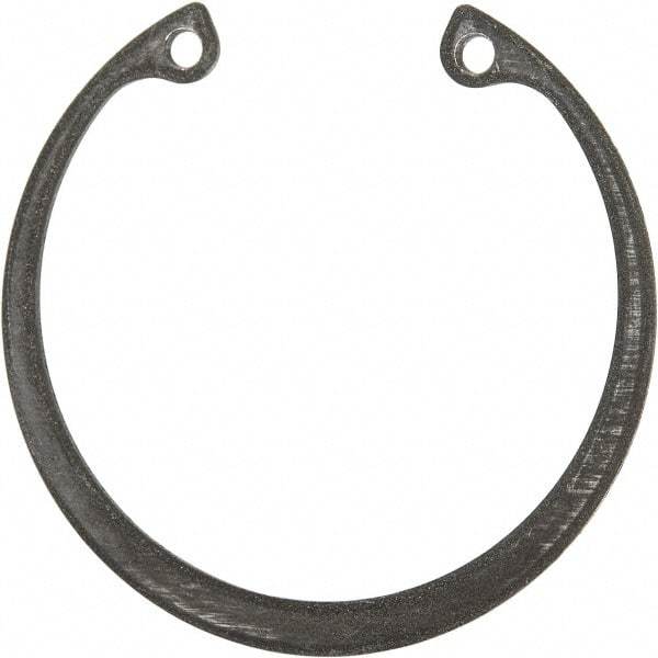 Rotor Clip - 0.05" Thick, Phosphate Finish, Steel Snap Internal Retaining Ring - 0.056" Groove Width, 0.047" Groove Depth, 1.594" Groove Diam, Grade 1060-1090 - USA Tool & Supply