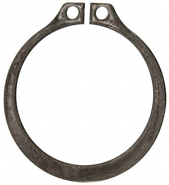 Rotor Clip - 1.529" Groove Diam, 1-5/8" Shaft Diam, Phosphate Steel, Snap External Retaining Rings - 0.068" Groove Width, 0.048" Groove Depth, 0.062" Ring Thickness, Grade 1060-1090 - USA Tool & Supply