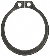 Rotor Clip - 1-13/32" Groove Diam, 1-1/2" Shaft Diam, Phosphate Steel, Snap External Retaining Rings - 0.056" Groove Width, 0.047" Groove Depth, 0.05" Ring Thickness, Grade 1060-1090 - USA Tool & Supply