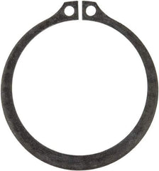 Rotor Clip - 1.886" Groove Diam, 2" Shaft Diam, Phosphate Steel, Snap External Retaining Rings - 0.068" Groove Width, 0.057" Groove Depth, 0.062" Ring Thickness, Grade 1060-1090 - USA Tool & Supply