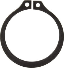 Rotor Clip - 1.176" Groove Diam, 1-1/4" Shaft Diam, Phosphate Steel, Snap External Retaining Rings - 0.056" Groove Width, 0.037" Groove Depth, 0.05" Ring Thickness, Grade 1060-1090 - USA Tool & Supply