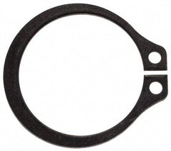 Rotor Clip - 0.882" Groove Diam, 15/16" Shaft Diam, Phosphate Steel, Snap External Retaining Rings - 0.046" Groove Width, 0.028" Groove Depth, 0.042" Ring Thickness, Grade 1060-1090 - USA Tool & Supply