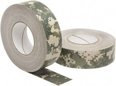 Ability One - 3" x 60 Yds Camouflage Duct Tape - 12 mil, Rubber Adhesive - USA Tool & Supply