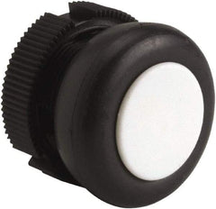 Square D - Pushbutton Switch Head - White, Round Button - USA Tool & Supply