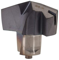 Iscar - Series ICP, 26.9mm Diam Grade IC908 140° Replaceable Drill Tip - Carbide, TiAlN Finish, 26 Seat Size - USA Tool & Supply