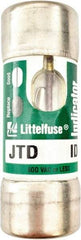 Littelfuse - 300 VDC, 600 VAC, 40 Amp, Time Delay General Purpose Fuse - 2-3/8" OAL, 20 at DC, 200/300 at AC kA Rating, 1-1/16" Diam - USA Tool & Supply