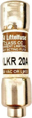 Value Collection - 600 VAC, 20 Amp, Fast-Acting Semiconductor/High Speed Fuse - 1-1/2" OAL, 200 (RMS Symmetrical) kA Rating, 13/32" Diam - USA Tool & Supply