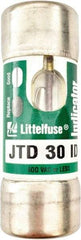 Value Collection - 250 VDC, 600 VAC, 30 Amp, Time Delay General Purpose Fuse - 2-1/4" OAL, 300 at AC kA Rating, 13/16" Diam - USA Tool & Supply