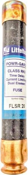 Value Collection - 300 VDC, 600 VAC, 20 Amp, Time Delay General Purpose Fuse - 200 kA Rating - USA Tool & Supply