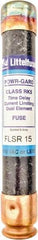 Value Collection - 300 VDC, 600 VAC, 15 Amp, Time Delay General Purpose Fuse - 200 kA Rating - USA Tool & Supply