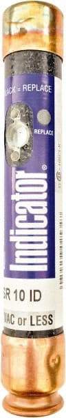 Value Collection - 300 VDC, 600 VAC, 10 Amp, Time Delay General Purpose Fuse - Class RK5, Cartridge Body - USA Tool & Supply