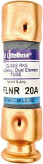 Value Collection - 125 VDC, 250 VAC, 20 Amp, Time Delay General Purpose Fuse - 2" OAL, 200 kA Rating, 9/16" Diam - USA Tool & Supply