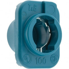 Value Collection - 1/2" Trade, Thermoplastic Push In Straight FMC Conduit Connector - USA Tool & Supply