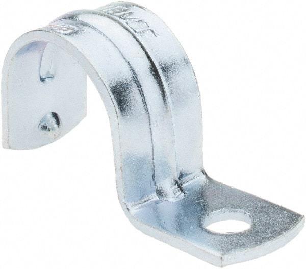 Value Collection - Steel Pipe Snap Strap for 3/4" Conduit - For Use with EMT & Thin Wall Conduit - USA Tool & Supply