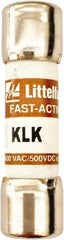 Value Collection - 600 VAC, 2 Amp, Fast-Acting Semiconductor/High Speed Fuse - 1-1/2" OAL, 100 at AC kA Rating, 13/32" Diam - USA Tool & Supply