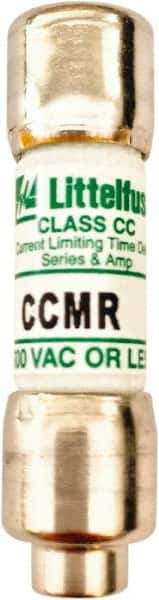 Value Collection - 300 VDC, 600 VAC, 3.5 Amp, Time Delay General Purpose Fuse - 1-1/2" OAL, 300 at AC kA Rating, 0.41" Diam - USA Tool & Supply