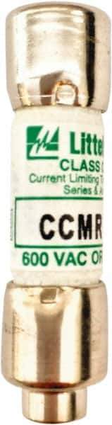 Value Collection - 250 VDC, 600 VAC, 1 Amp, Time Delay General Purpose Fuse - 300 at AC kA Rating - USA Tool & Supply