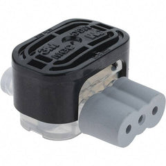 Value Collection - 20 to 12 AWG, Black, IDC, Pigtail Quick Splice Connector - USA Tool & Supply