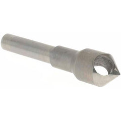 Value Collection - 7/16" Head Diam, 1/4" Shank Diam, 0 Flute 82° High Speed Steel Countersink - USA Tool & Supply