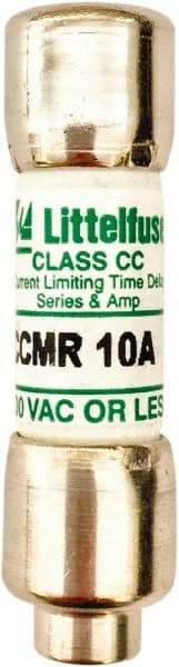 Value Collection - 250 VDC, 600 VAC, 10 Amp, Time Delay General Purpose Fuse - 300 at AC kA Rating - USA Tool & Supply