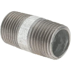 Value Collection - 1/2" Trade, Threaded Conduit Nipple - USA Tool & Supply