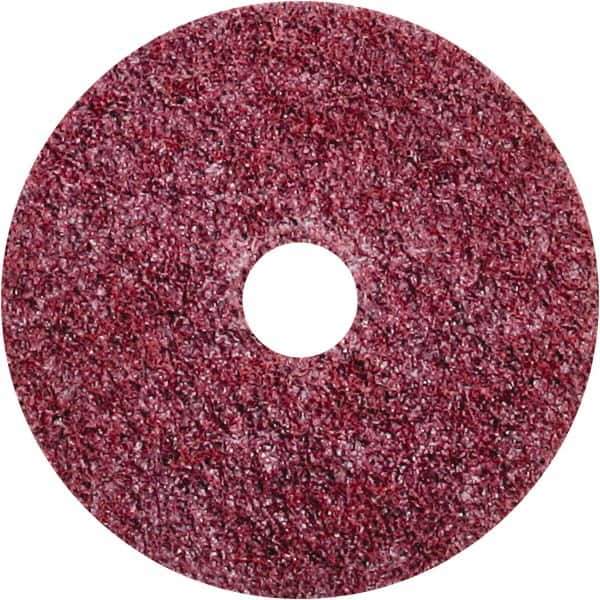 3M - 4-1/2" Diam, Ceramic Hook & Loop Disc - Coarse Grade, Nonwoven, - USA Tool & Supply