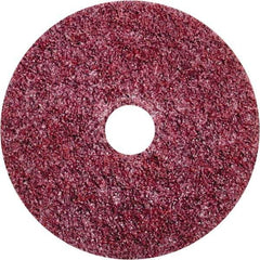 3M - 4-1/2" Diam, Ceramic Hook & Loop Disc - Coarse Grade, Nonwoven, - USA Tool & Supply