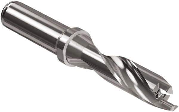 Seco - 13 to 13.99mm Diam, 3xD, 42mm Max Depth, 16mm Shank Diam, 50.9mm Flute, 111.9mm OAL, Replaceable Tip Drill - SD403 Toolholder, Series Crownloc Plus - USA Tool & Supply