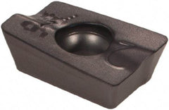 Iscar - HM90 APKW1003 Grade IC908 Carbide Milling Insert - TiAlN Finish, 0.1378" Thick, 0.8mm Corner Radius - USA Tool & Supply