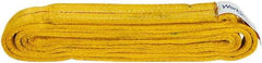 Value Collection - 8' Long x 2" Wide, 12,200 Lb Vertical Capacity, 2 Ply, Polyester Web Sling - 9,800 Lb Choker Capacity, with Endless Sling - USA Tool & Supply