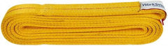 Value Collection - 10' Long x 2" Wide, 12,200 Lb Vertical Capacity, 2 Ply, Polyester Web Sling - 9,800 Lb Choker Capacity, with Endless Sling - USA Tool & Supply