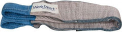 Value Collection - 3' Long x 4" Wide, 11,500 Lb Vertical Capacity, 2 Ply, Polyester Web Sling - 9,200 Lb Choker Capacity, with Eye & Eye (Flat) - USA Tool & Supply